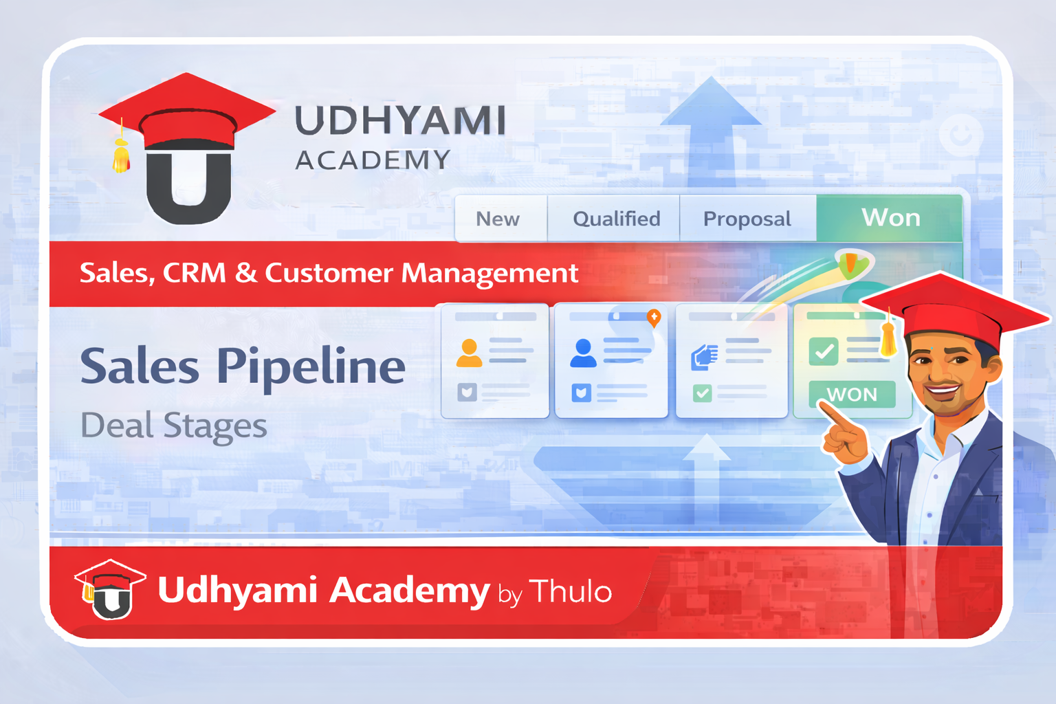 Sales Pipeline & Deal Stages in Thulo CRM