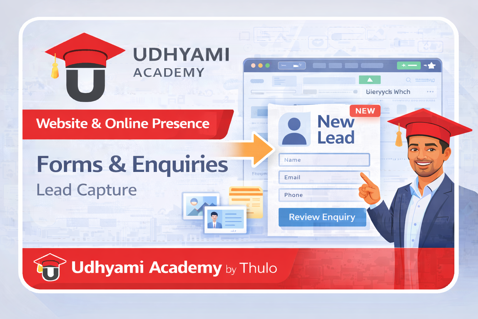 Forms, Enquiries & Lead Capture in Thulo