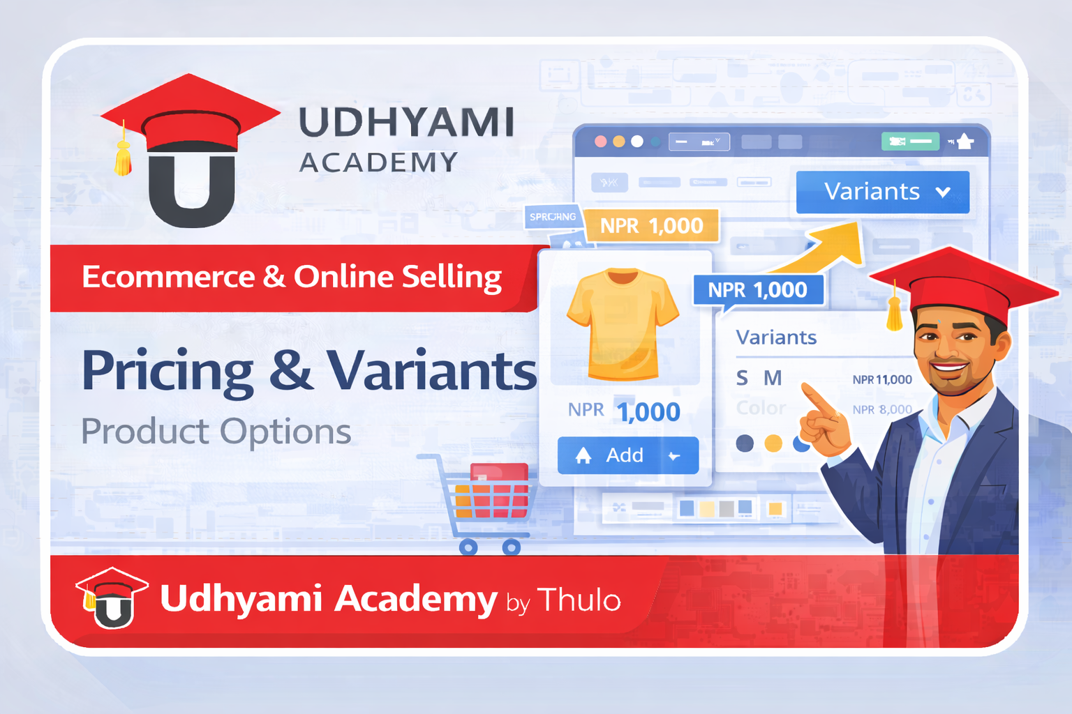 Product Pricing, Variants & Options in Thulo