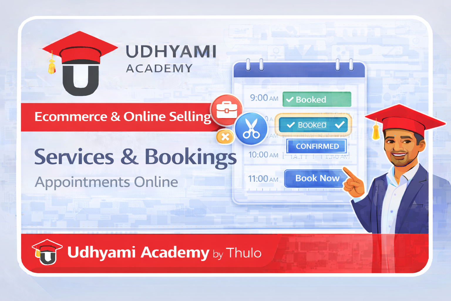 Selling Services, Bookings & Appointments in Thulo